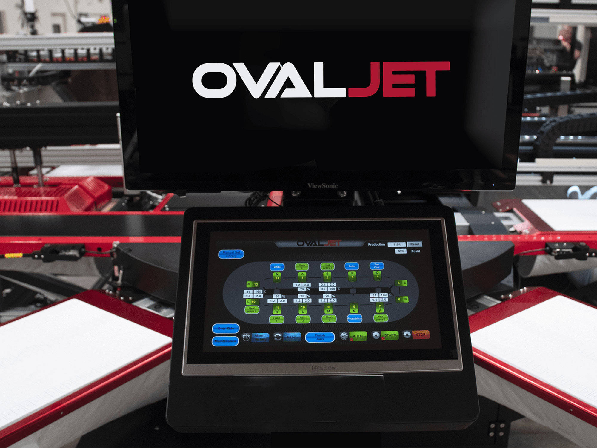 OvalJet - DTG Printer - Screen Printer