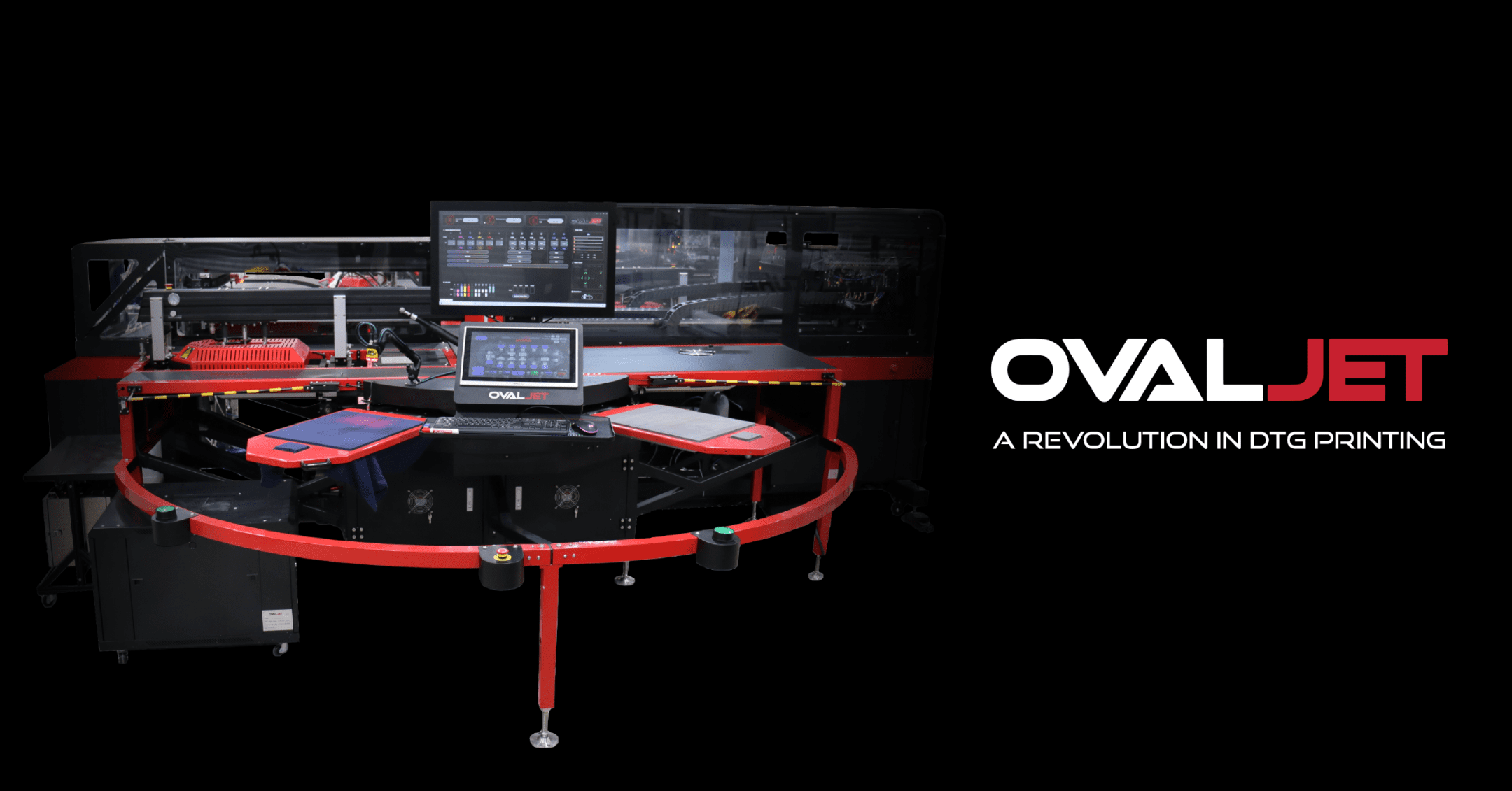 Loading Station of OvalJet Printer