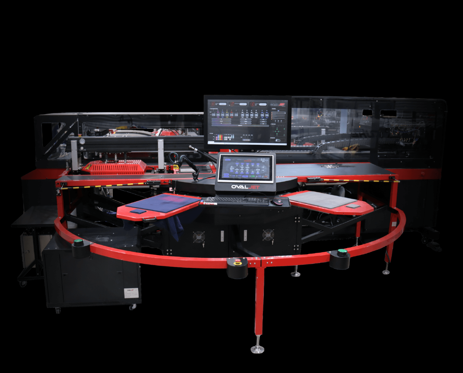Loading Station of OvalJet Printer